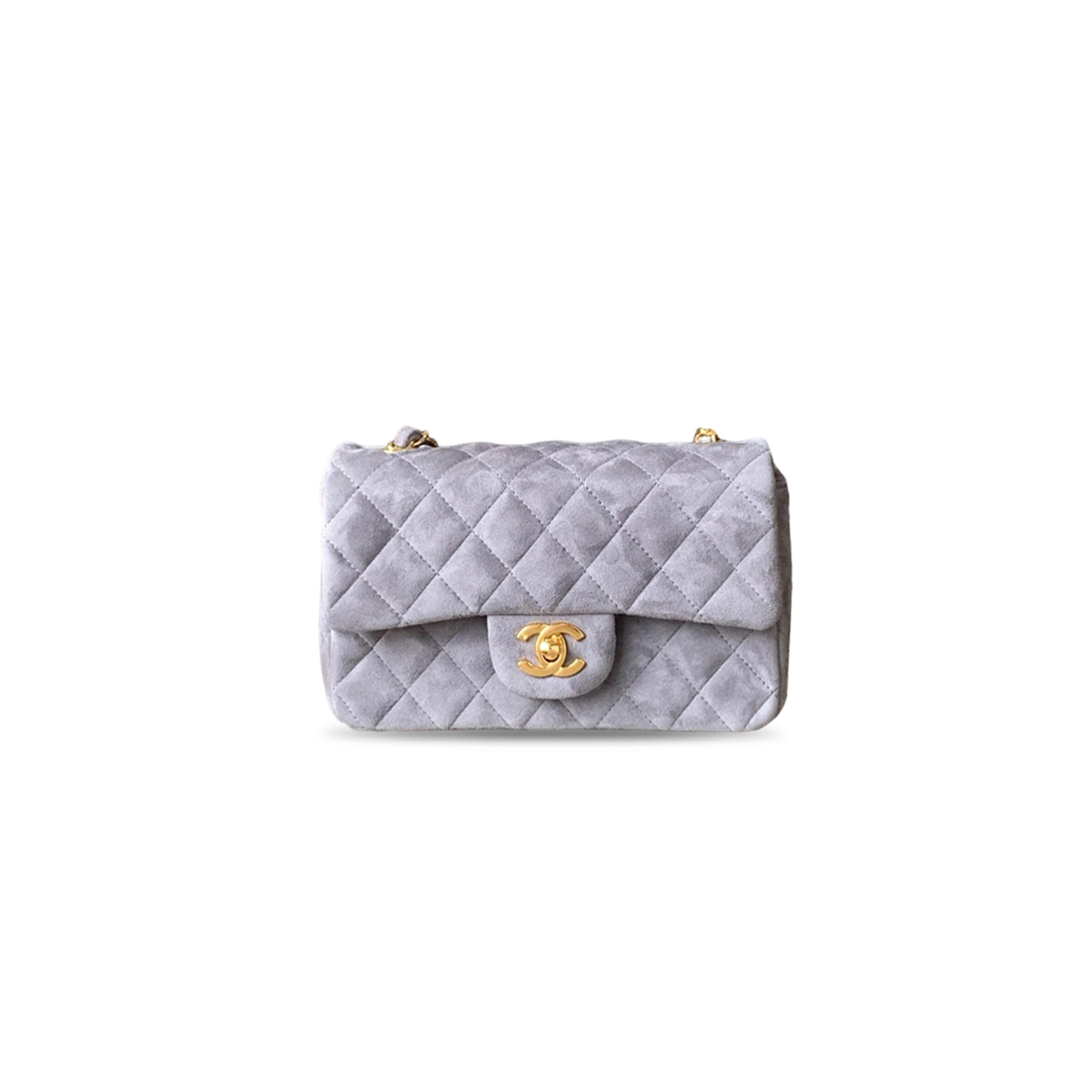 CHANEL MINI CLASSIC DOUBLE FLAP BAG (20*13*7cm)